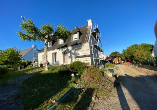 ITE sur une belle maison Ploemeuroise