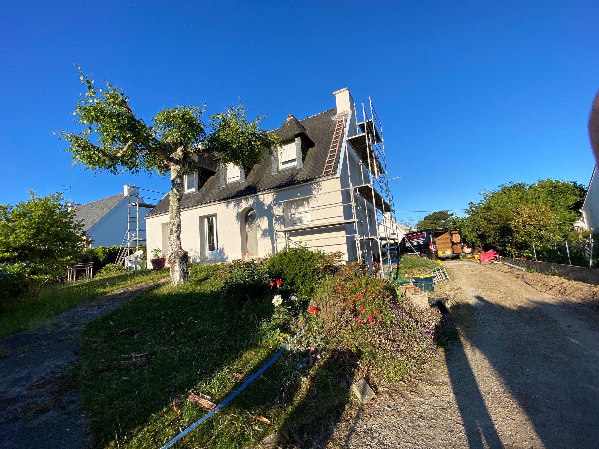 ITE sur une belle maison Ploemeuroise