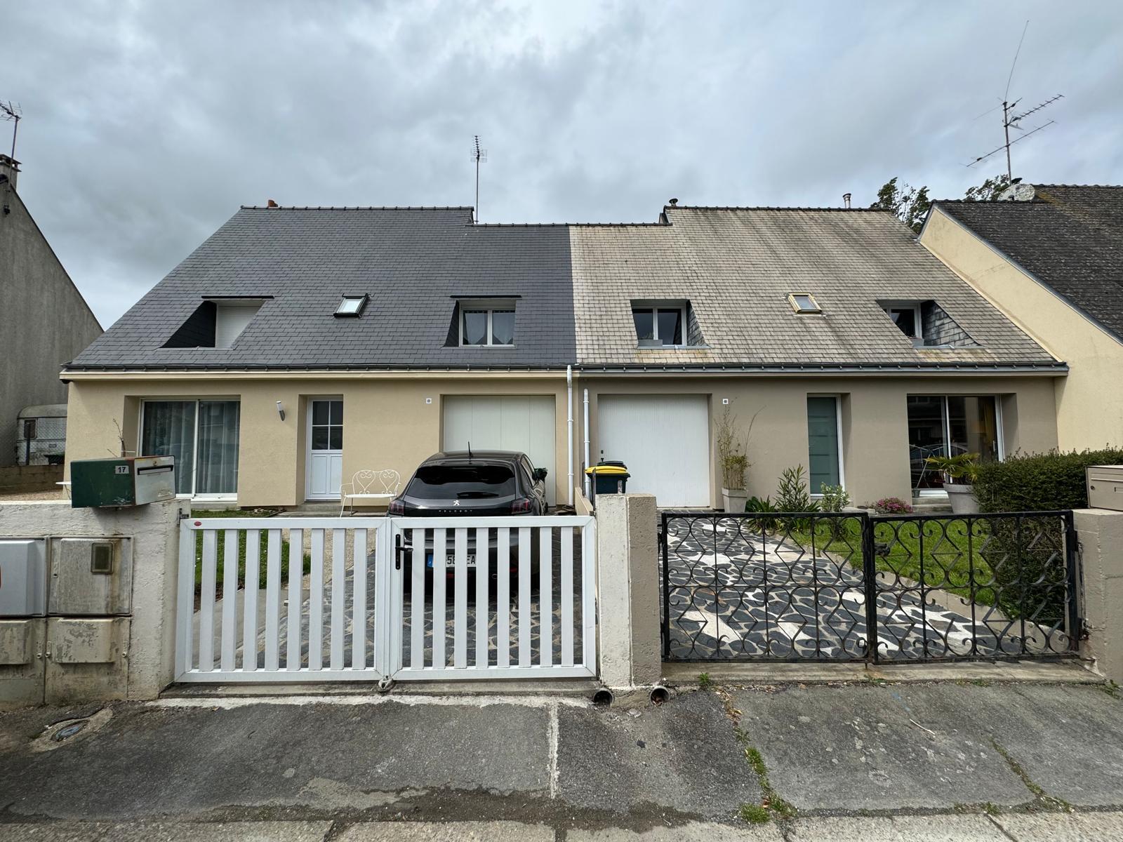 Hennebont, deux maison pour un chantier