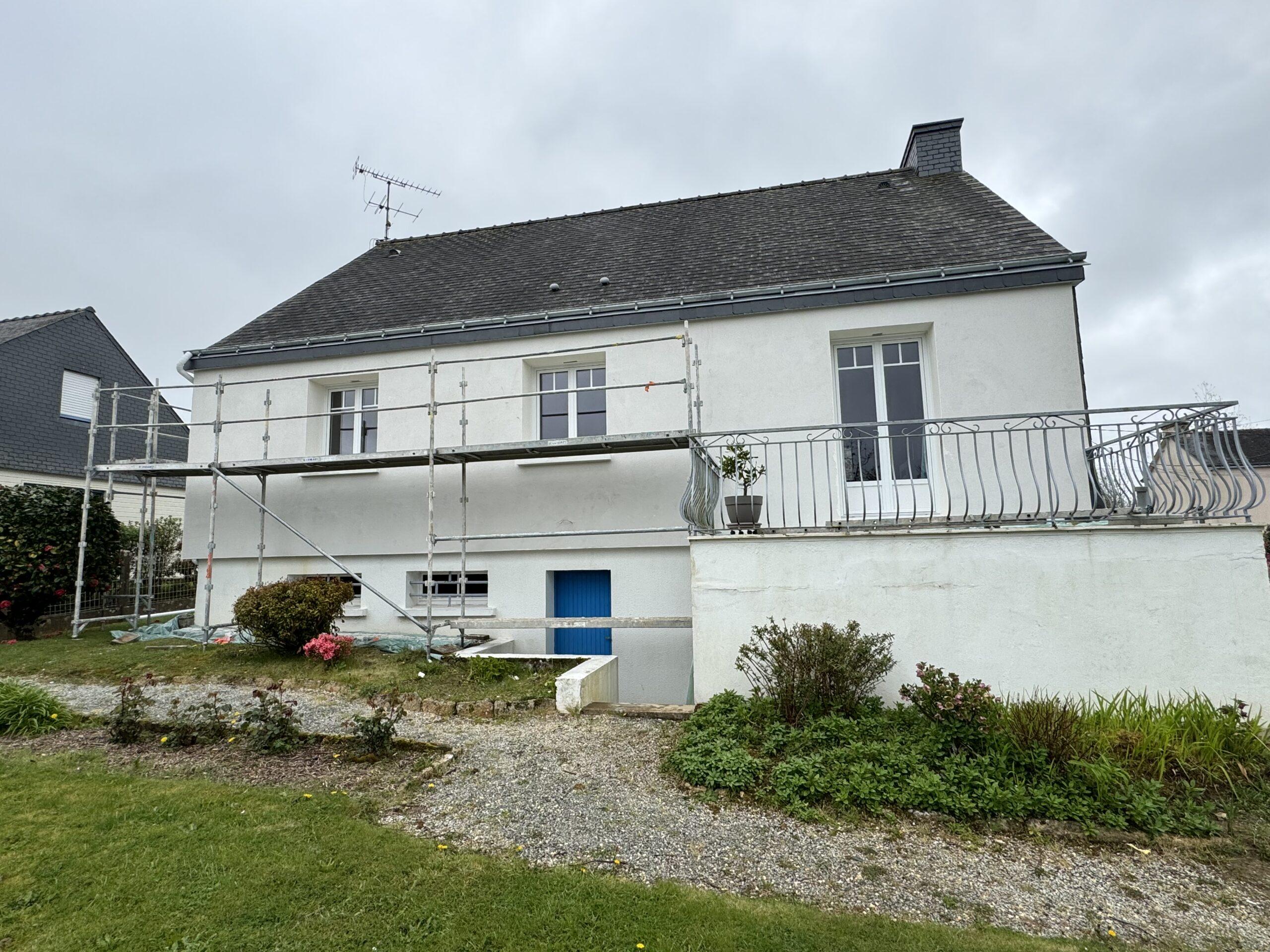 Chantier au Faouët