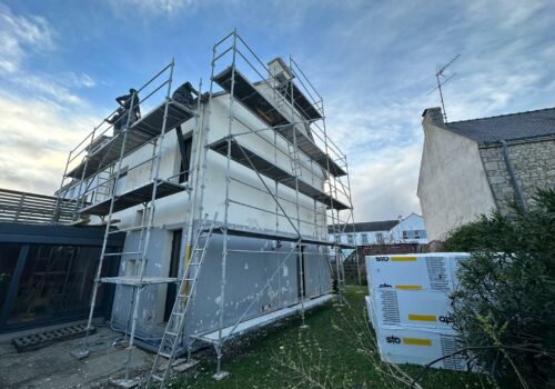Chantier ITE de Locmiquelic