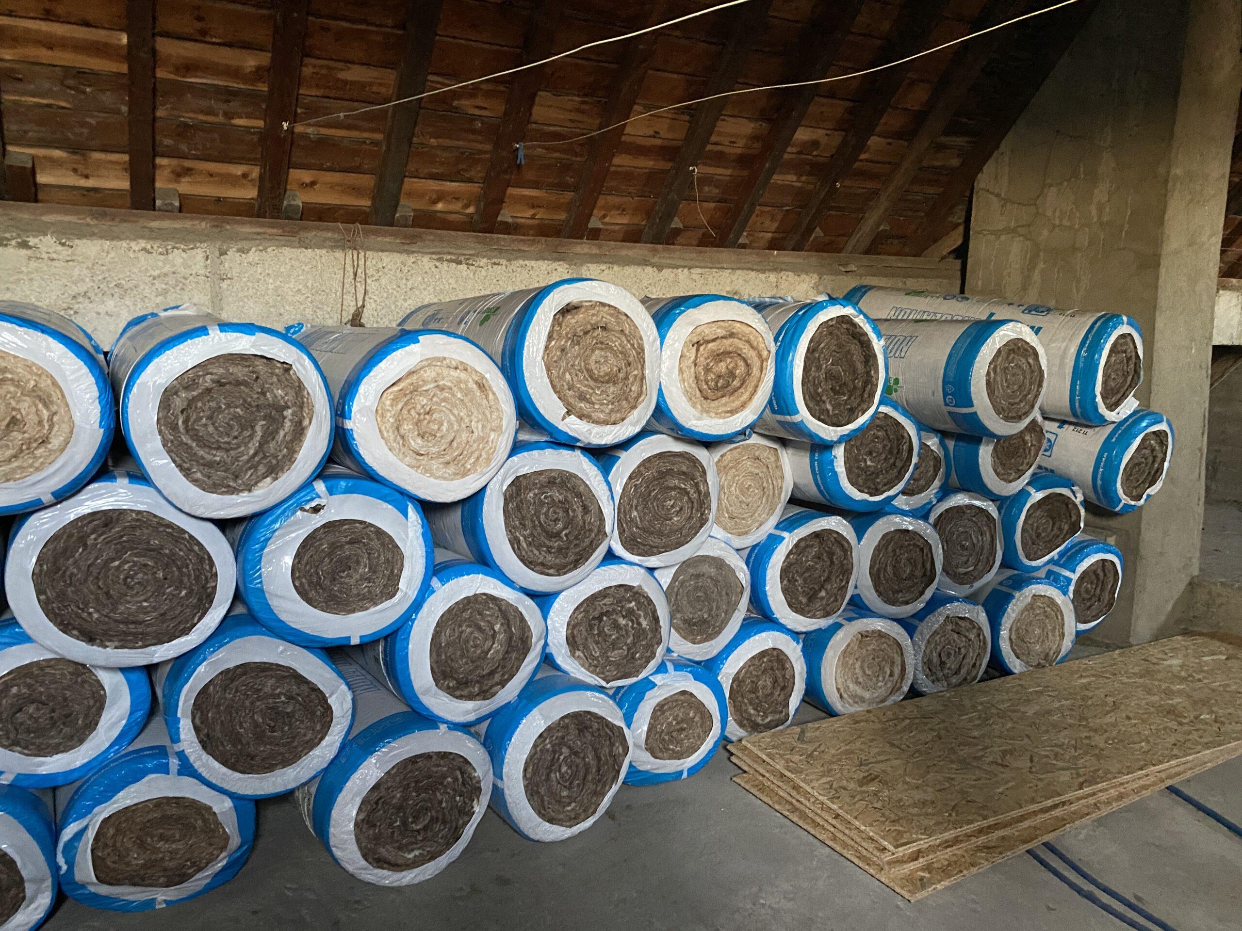 Isolation des combles d’un immeuble