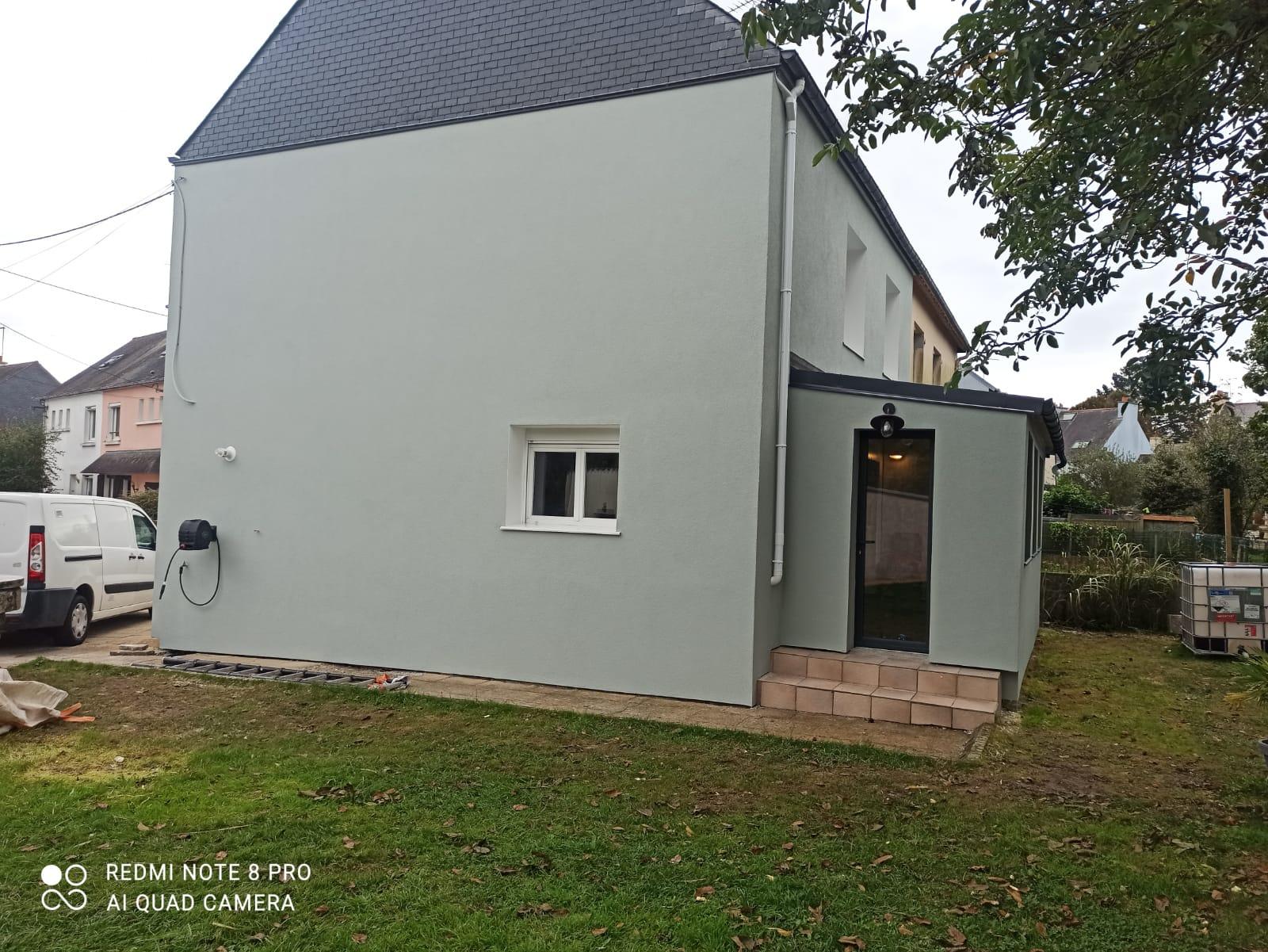 Chantier terminé à Lorient : une isolation thermique de qualité !