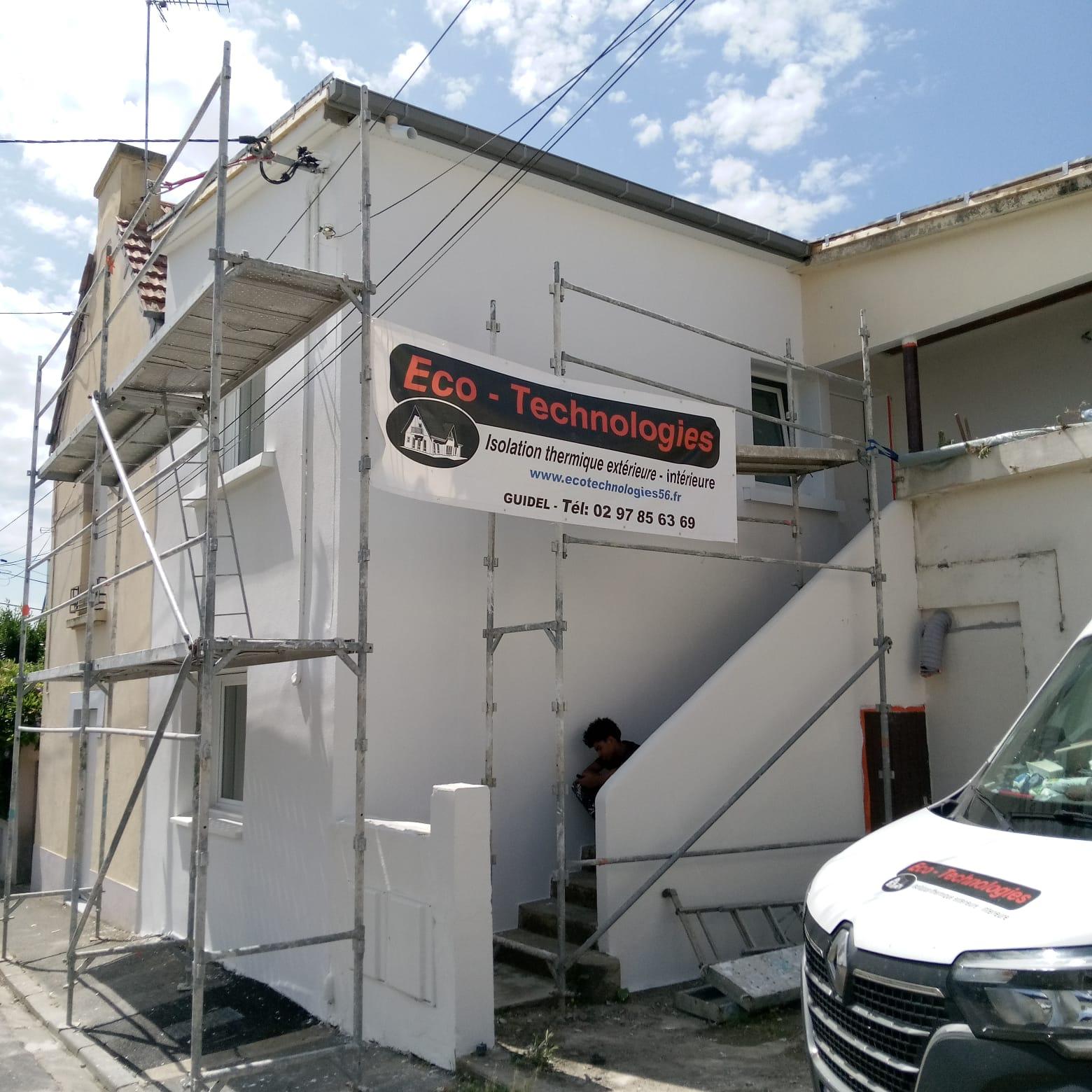 🖌️ Rénovation de façade à Lanester avec la technologie D3 anti-fissures ✅